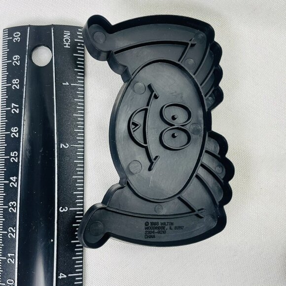 5 Wilton Halloween Cookie Imprint Cutters Black Batt Frankin Spider Eek Vintage - Picture 7 of 8